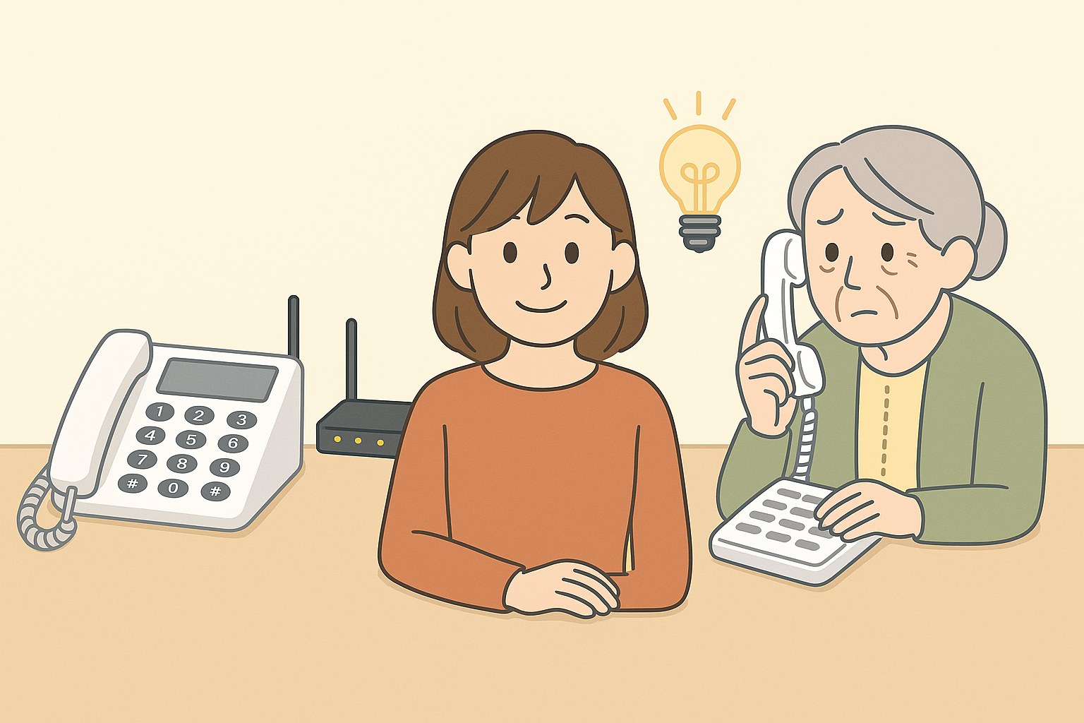 固定電話がずっと話し中になる前に防ぐ!家庭でできる対策と知識