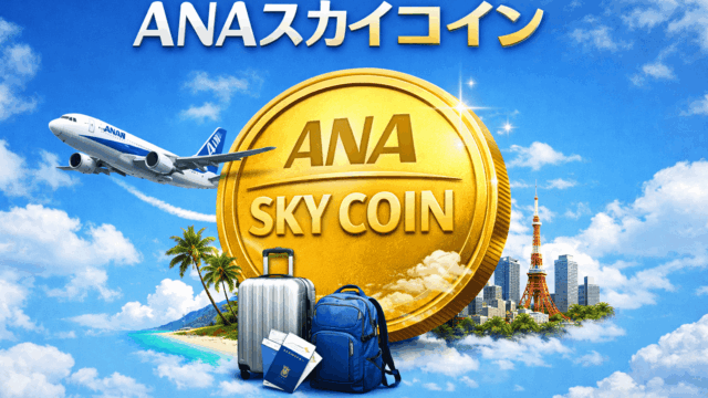 anaスカイコインは使い道がない？損せず得する活用術