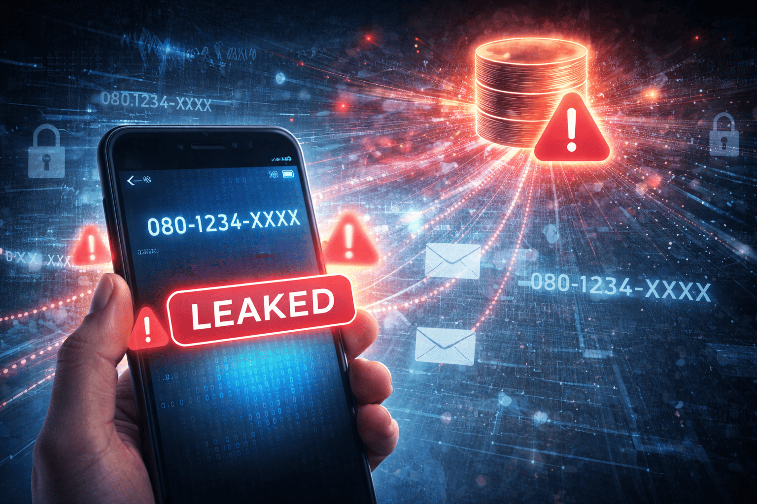 迷惑メールで電話番号がバレたのか？結論から解説