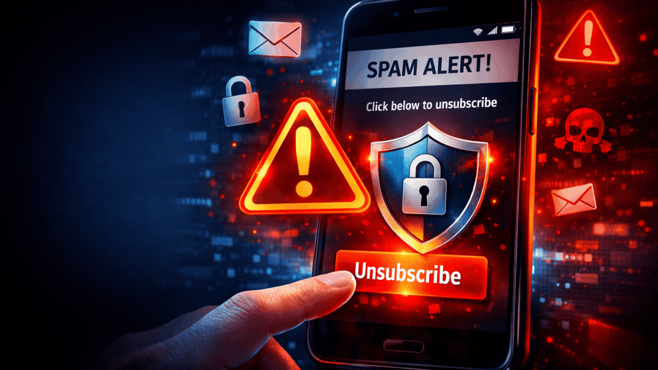 迷惑メールの配信停止を押してしまった…今すぐ確認すべき安全対処法